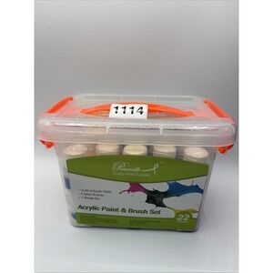 Pennellil Quality Artist Supplies Acrylic Paint Set - 22-Pieces‎ New/ Open Box